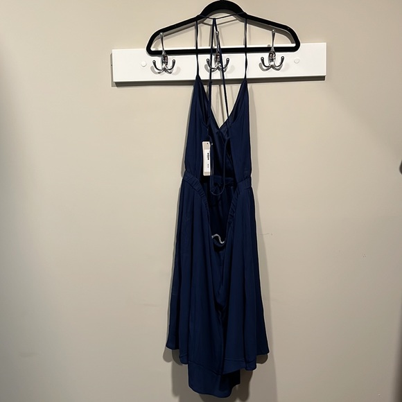 COPY - NWT navy backless Lizard thicket dress M - Picture 2 of 3